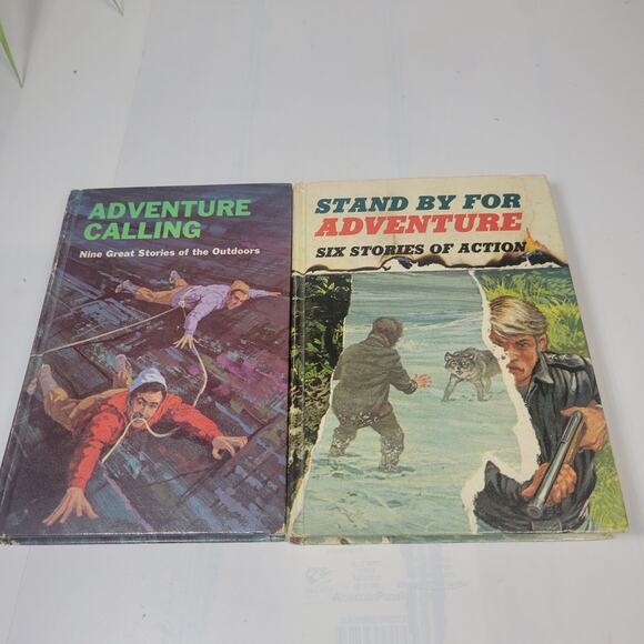 4 Vintage Whitman Books Swiss Family Robinson/Adventure Calling/Shudders+ - Picture 6 of 9
